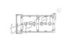 TOPRAN 207 620 Gasket, cylinder head cover